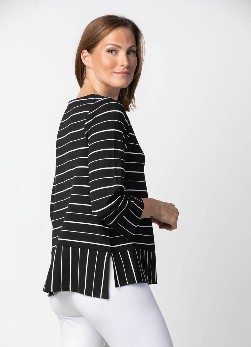 Habitat Soho Stripe Step Hem Top