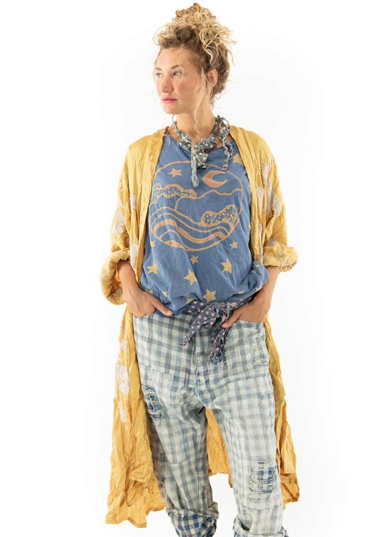 Magnolia Pearl Bird Vijji Kimono