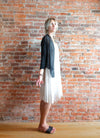 Gigi Moda Drape Silk Cardigan