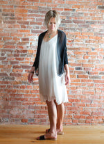 Gigi Moda Drape Silk Cardigan