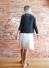 Gigi Moda Drape Silk Cardigan