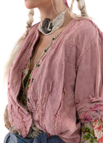 Magnolia Pearl Floral Odetta Cropped Jacket