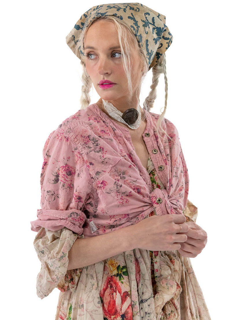 Magnolia Pearl Floral Odetta Cropped Jacket