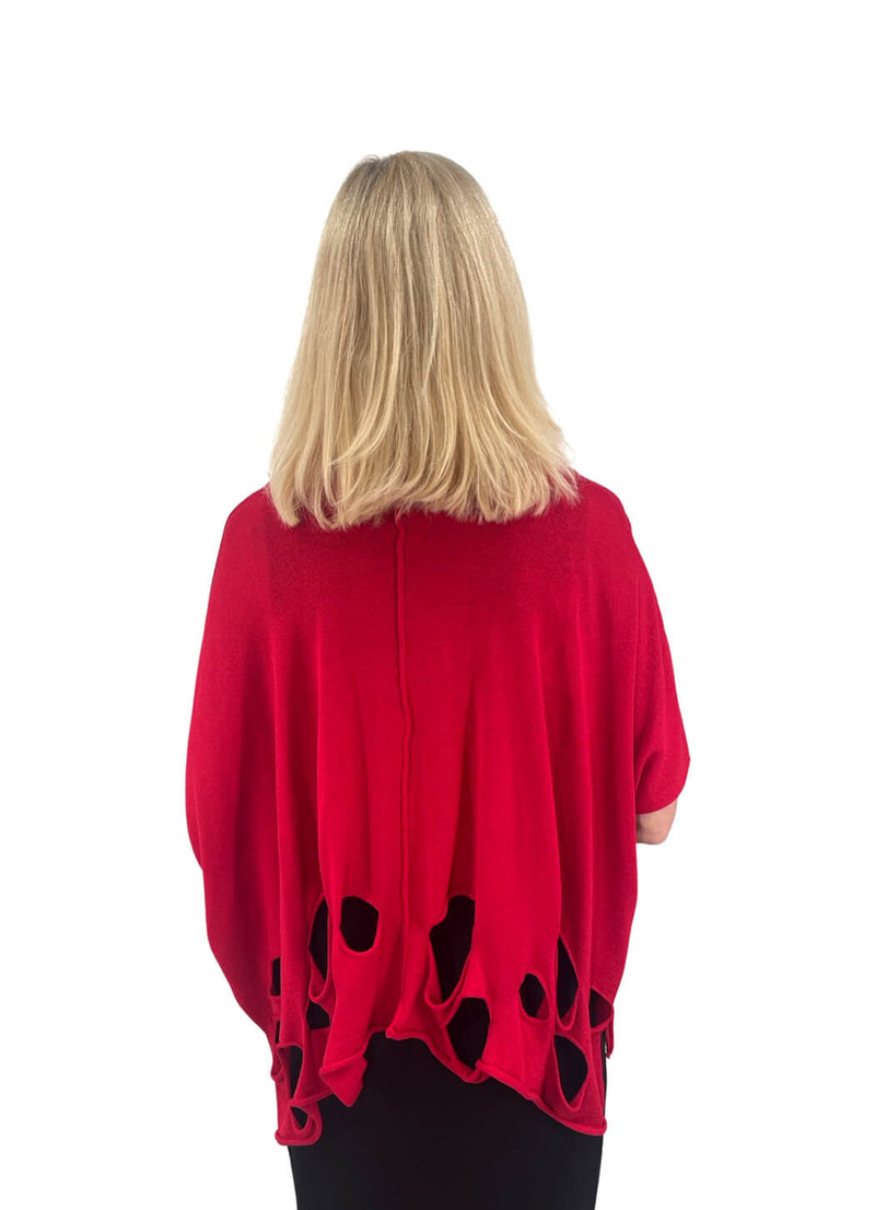 B&K Moda Sheer Pullover