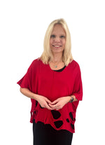 B&K Moda Sheer Pullover