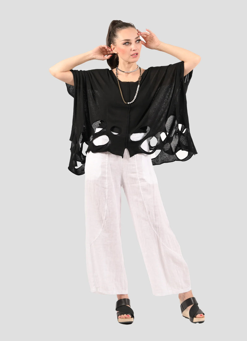 B&K Moda Sheer Pullover