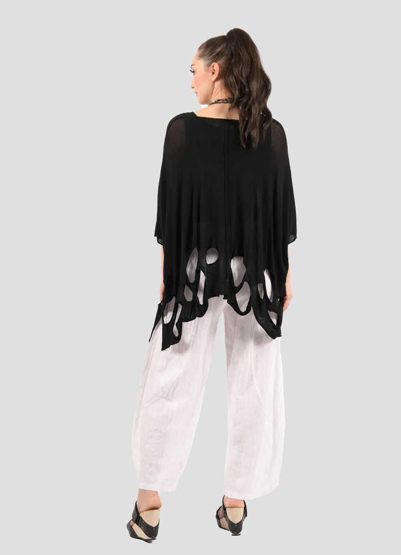 B&K Moda Sheer Pullover