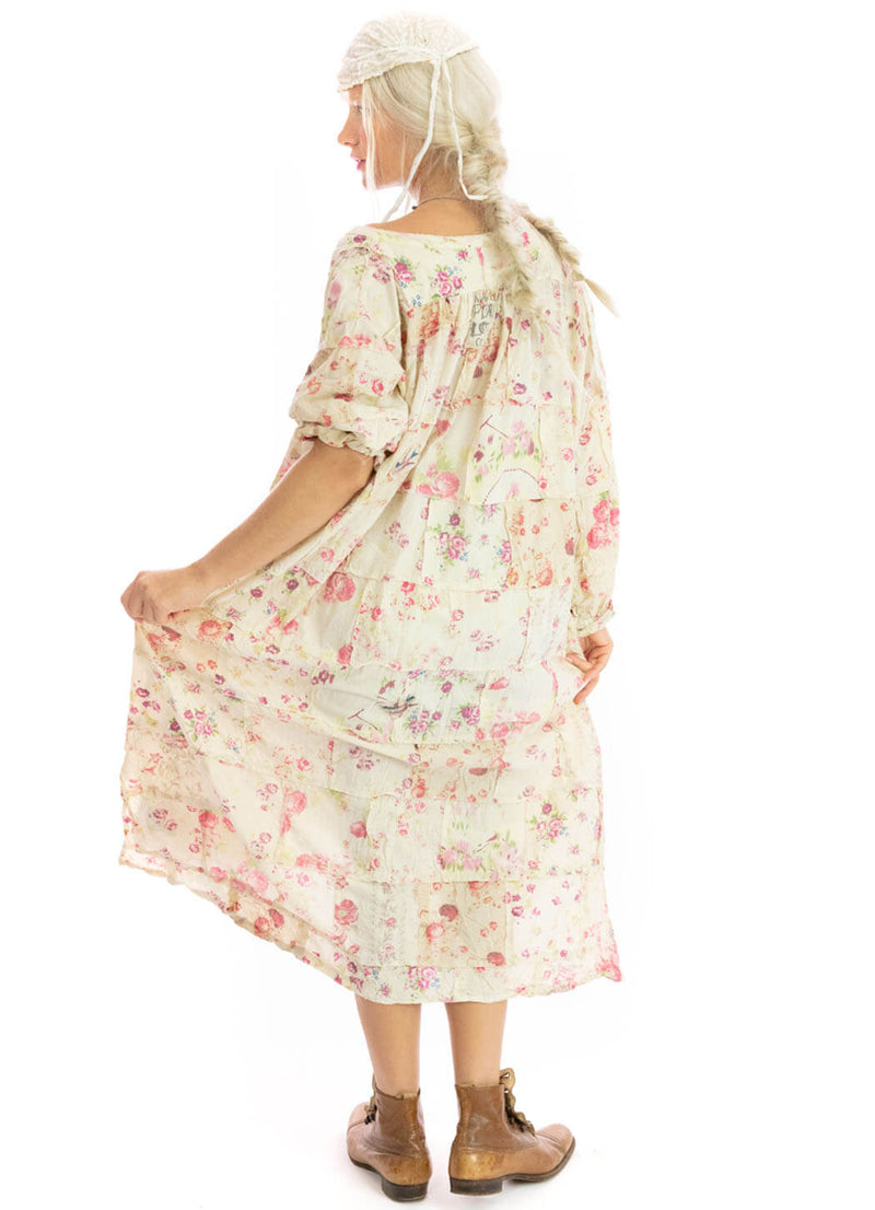 Magnolia Pearl Floral Patchwork Prairie Dress