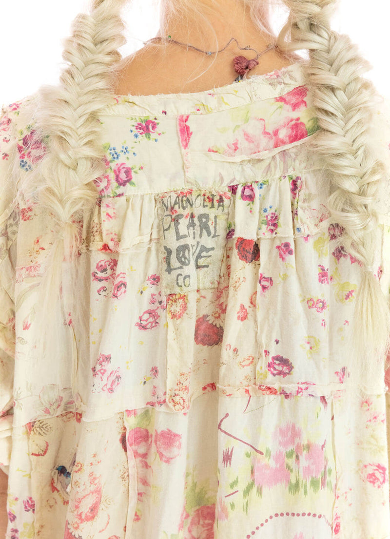Magnolia Pearl Floral Patchwork Prairie Dress