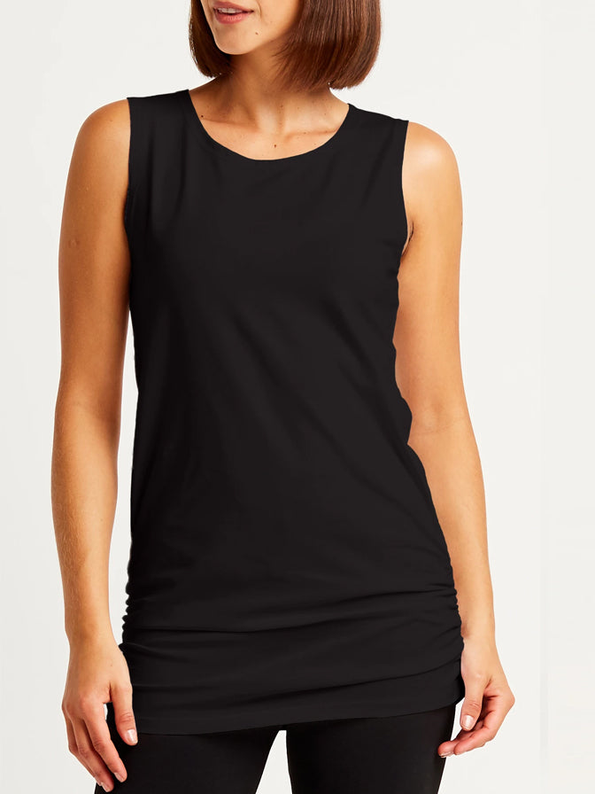 Planet Lycra Rouched Tank