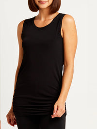 Planet Matte Jersey Ruche Tank