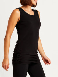 Planet Matte Jersey Ruche Tank