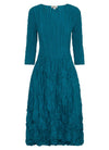 Alquema three fourths sleeve smash dress