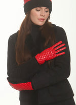 Justin Gregory Abby Quilted Puffer Gloves
