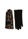 Justin Gregory Abstract Embroidery Gloves