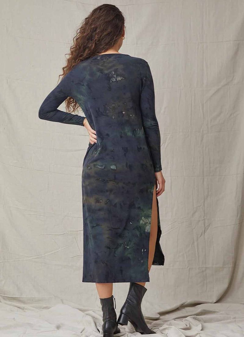Bella Dahl Long Sleeve Midi T-Shirt Dress