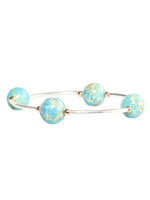 Blessing Bracelet in Blue Jasper 12mm Beads