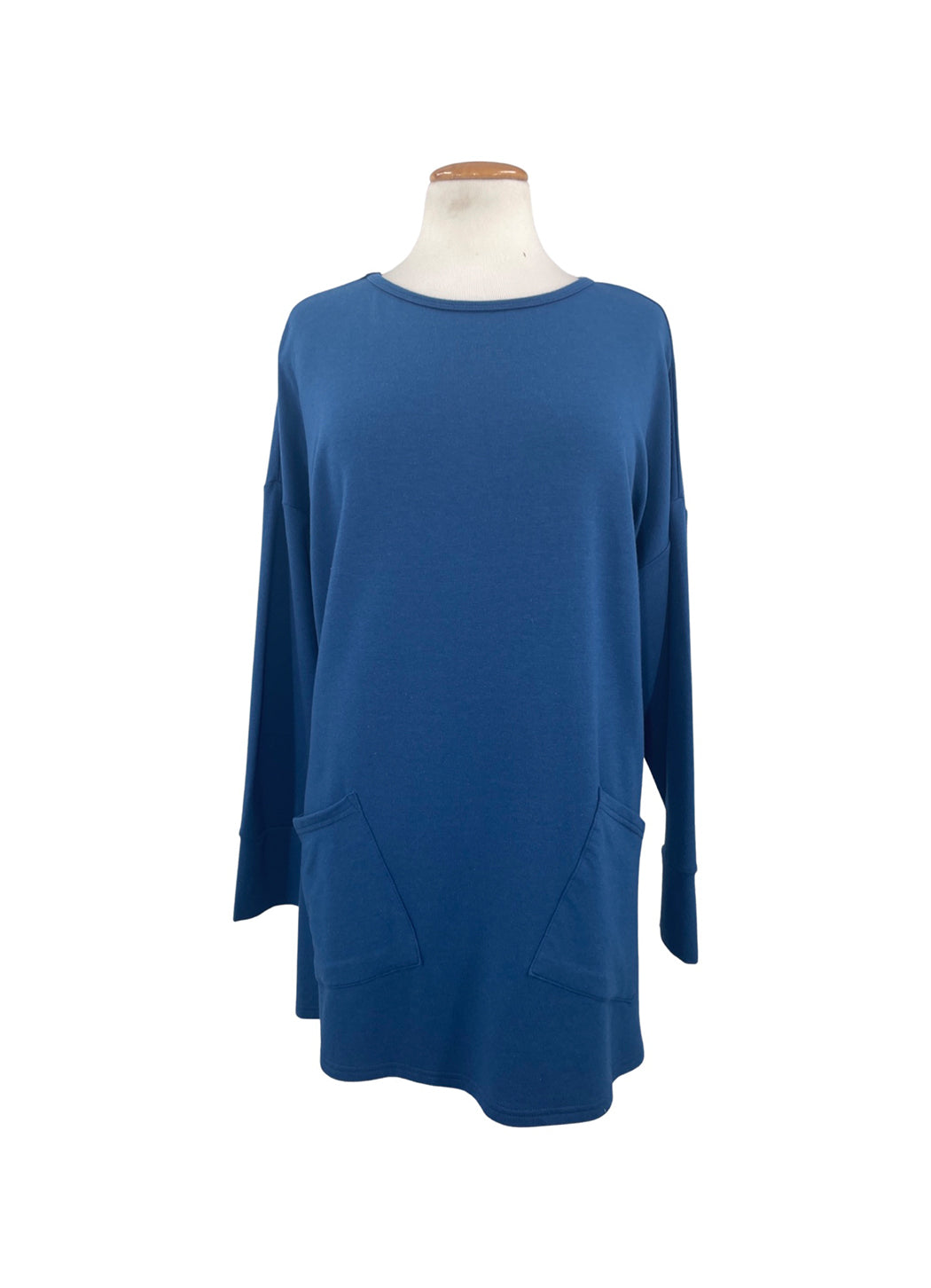 Bamboo French Terry 2-Pocket Tunic – Details Direct