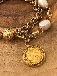 Julie Kreamer Vintage Freshwater Pearl Bracelet