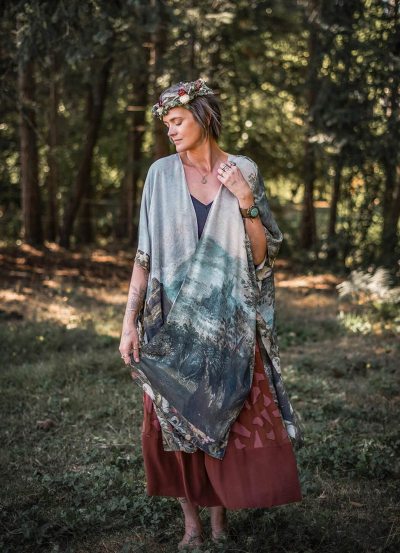 Market of Stars Castles In The Air Bamboo Bohemian Starduster Kimono