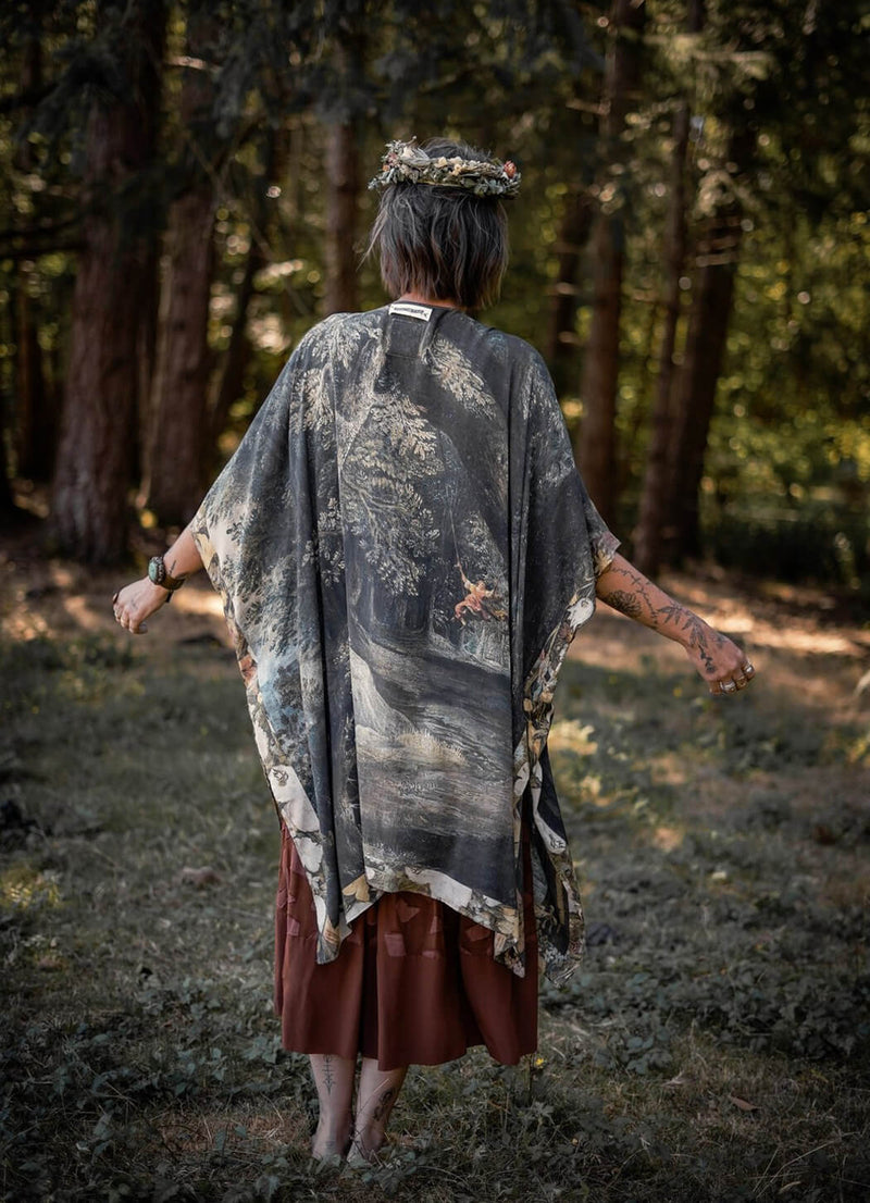 Market of Stars Castles In The Air Bamboo Bohemian Starduster Kimono