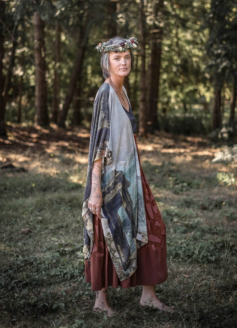 Market of Stars Castles In The Air Bamboo Bohemian Starduster Kimono
