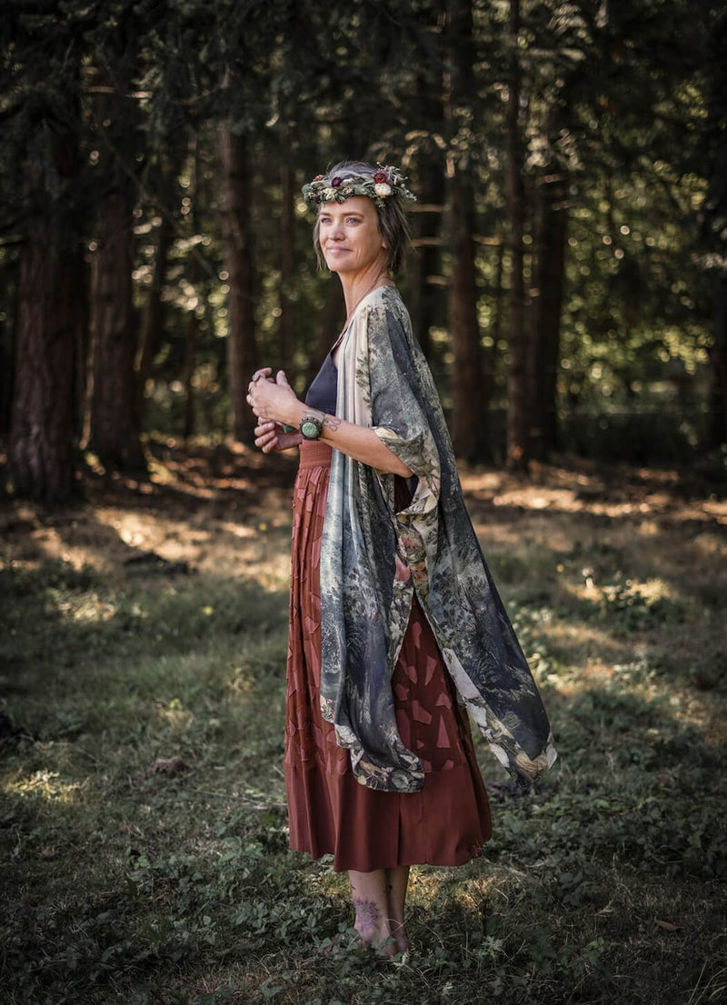 Market of Stars Castles In The Air Bamboo Bohemian Starduster Kimono