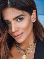 Artizan Joyeria Mini Clear Huggies Earrings