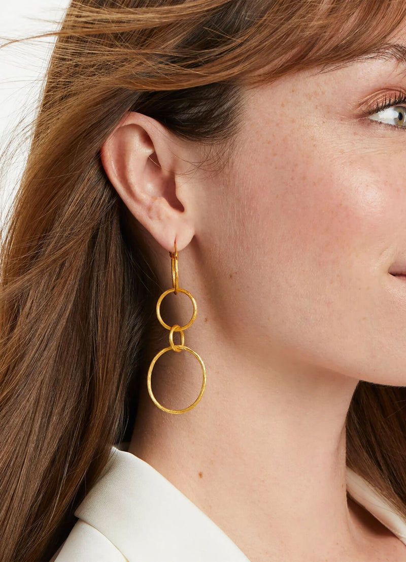Julie Vos Simone 3-in-1 Earrings