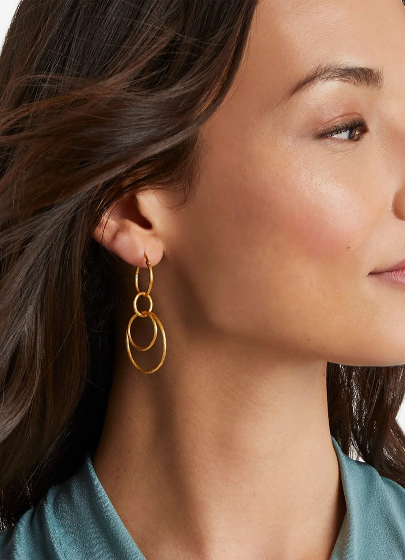 Julie Vos Simone 3-in-1 Earrings