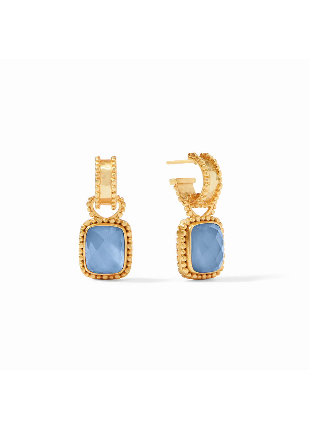 Julie Vos Marbella Hoop & Charm Earrings