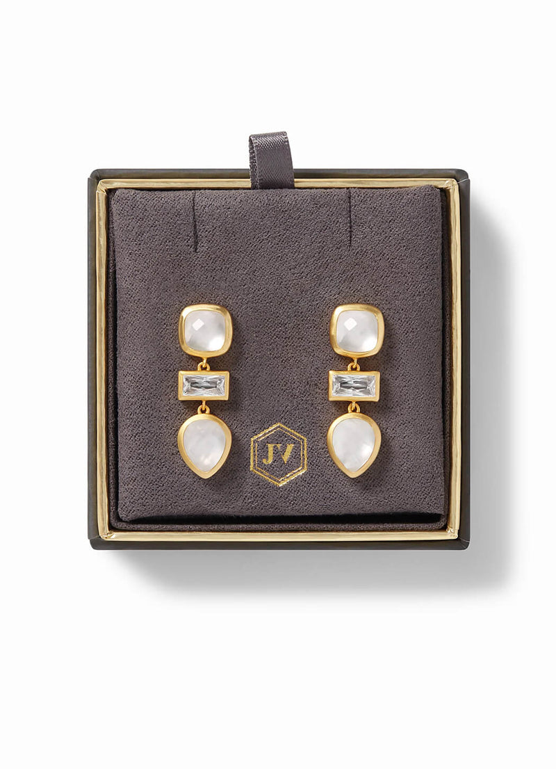 Julie Vos Antonia Tier Earrings