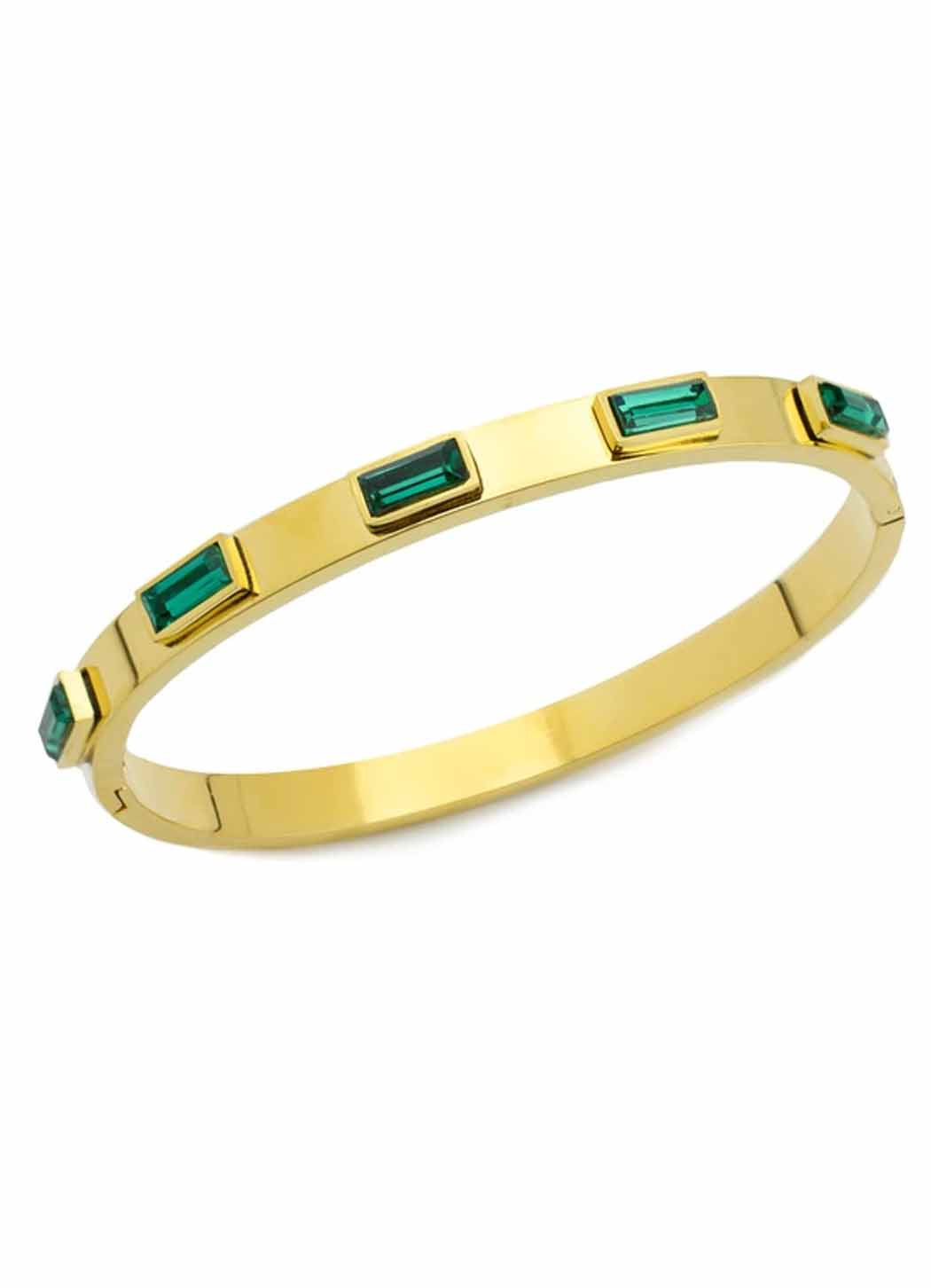 Artizan Joyeria Emerald Bangle