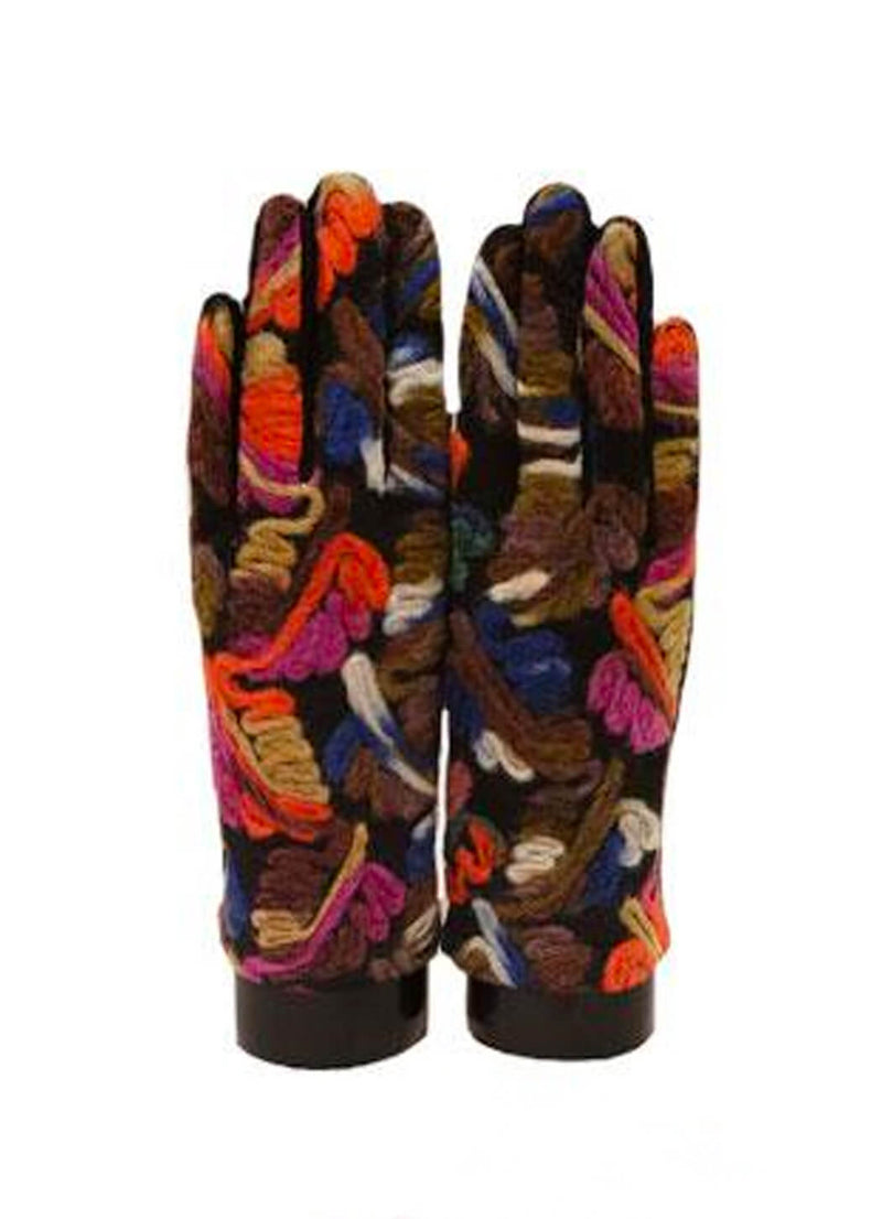 Mediterranean Concepts Yarn-Leaf Gloves