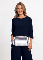 Sympli Go To Cropped T