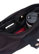 WanderFull Black HydroHobo Bag with Gold Hardware