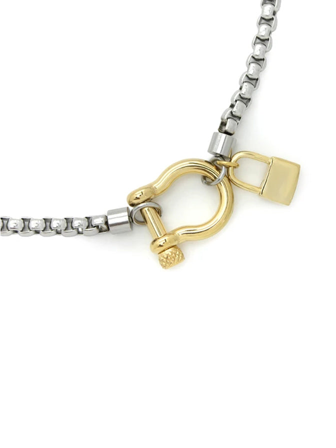 Artizan Joyeria Herradura Lock Single Necklace