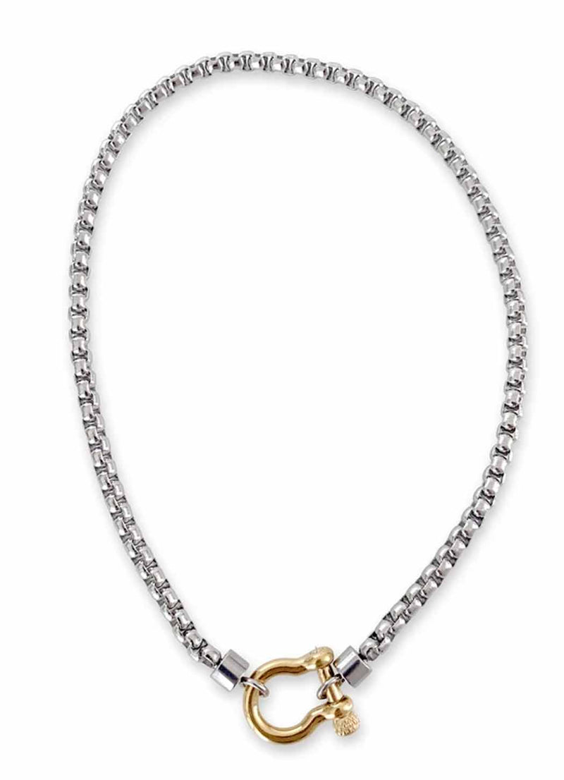 Artizan Joyeria Herradura Mix Single Necklace