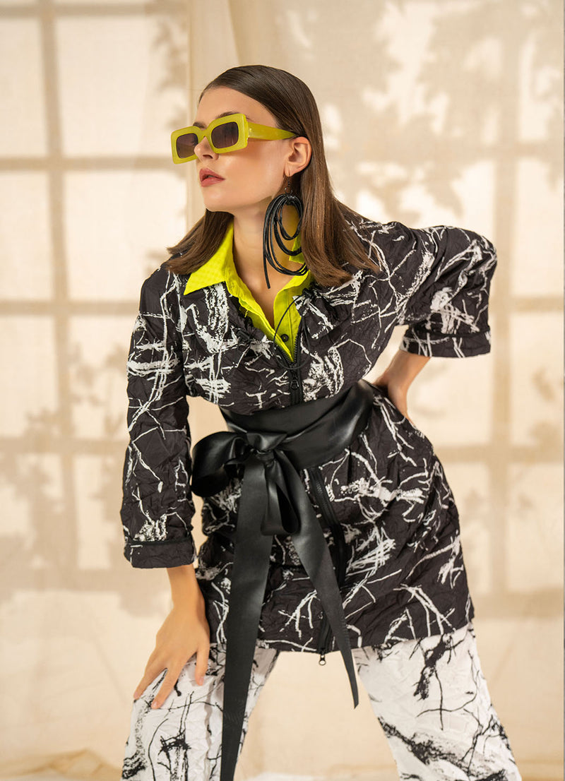 IL-0001 Faux Belt Black