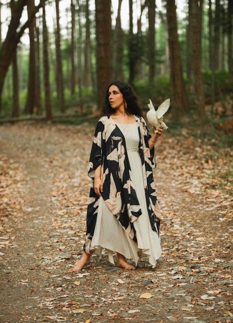 Market of Stars In Stardust We Trust Bamboo Kimono