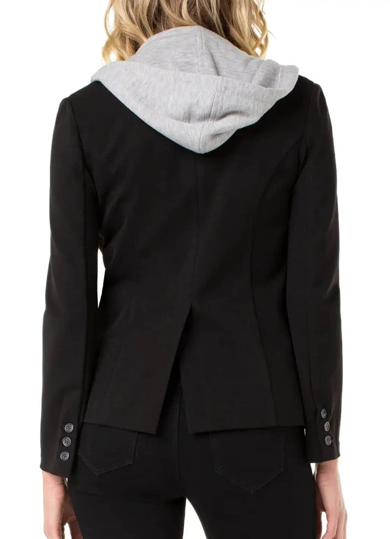 Liverpool Boyfriend Blazer with Removable Hood