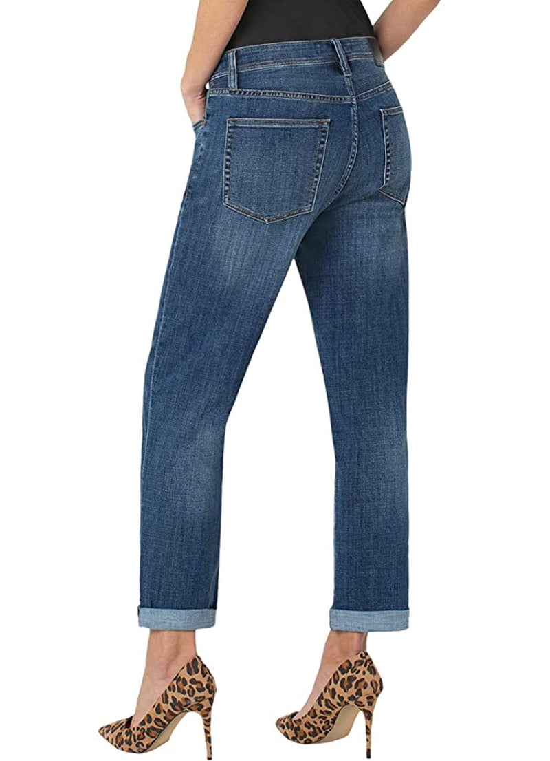 Liverpool Keeper Boyfriend Rolled Cuff Jean