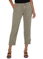 Liverpool Utility Cropped Cargo Pant