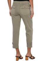Liverpool Utility Cropped Cargo Pant