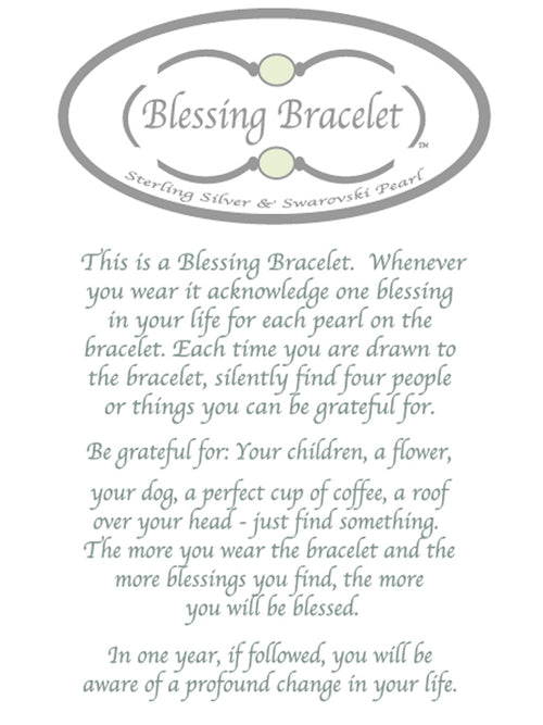 Blessing Bracelet in Labradorite 12mm Beads