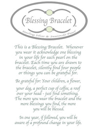 Blessing Bracelet Sterling Silver and Gold Filled Count Your Blessings Bracelet