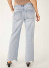 Free People Maggie Mid Rise Straight Jean