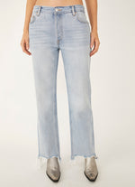 Free People Maggie Mid Rise Straight Jean