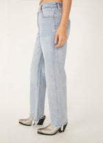 Free People Maggie Mid Rise Straight Jean