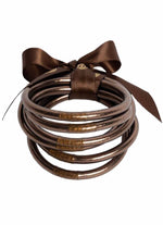 BuDhagirl Meteorite All Weather Bangles - Set of 6